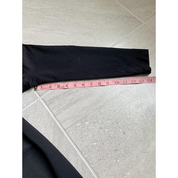 Necessary Objects Black Scalloped Cardigan Sweater XS - Picture 4 of 5